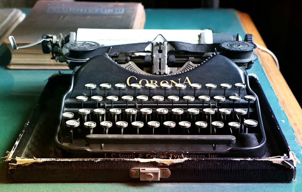 typewriter letters antiques free photo