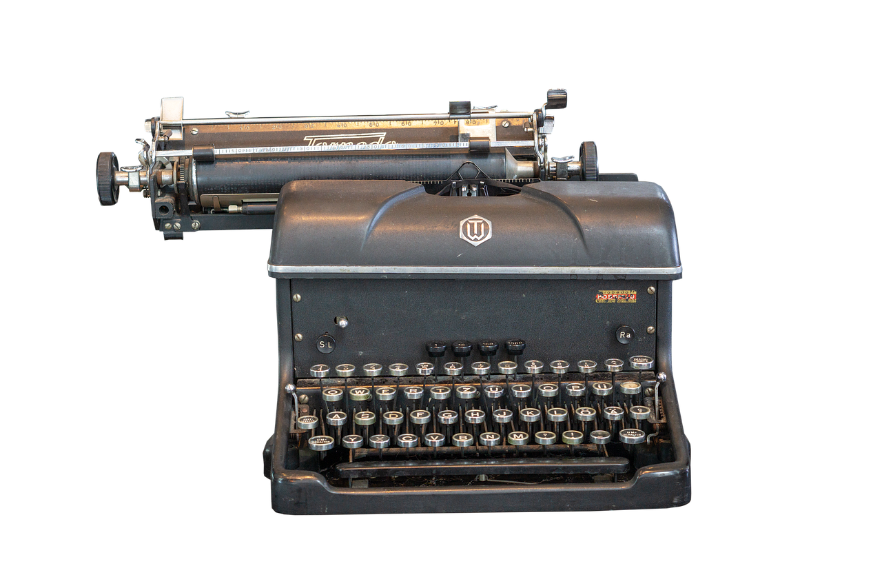 Download free photo of Typewriter, keys, keyboard, write, office - from ...