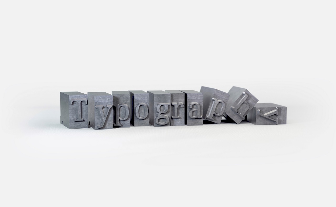 typography blocks objects free photo
