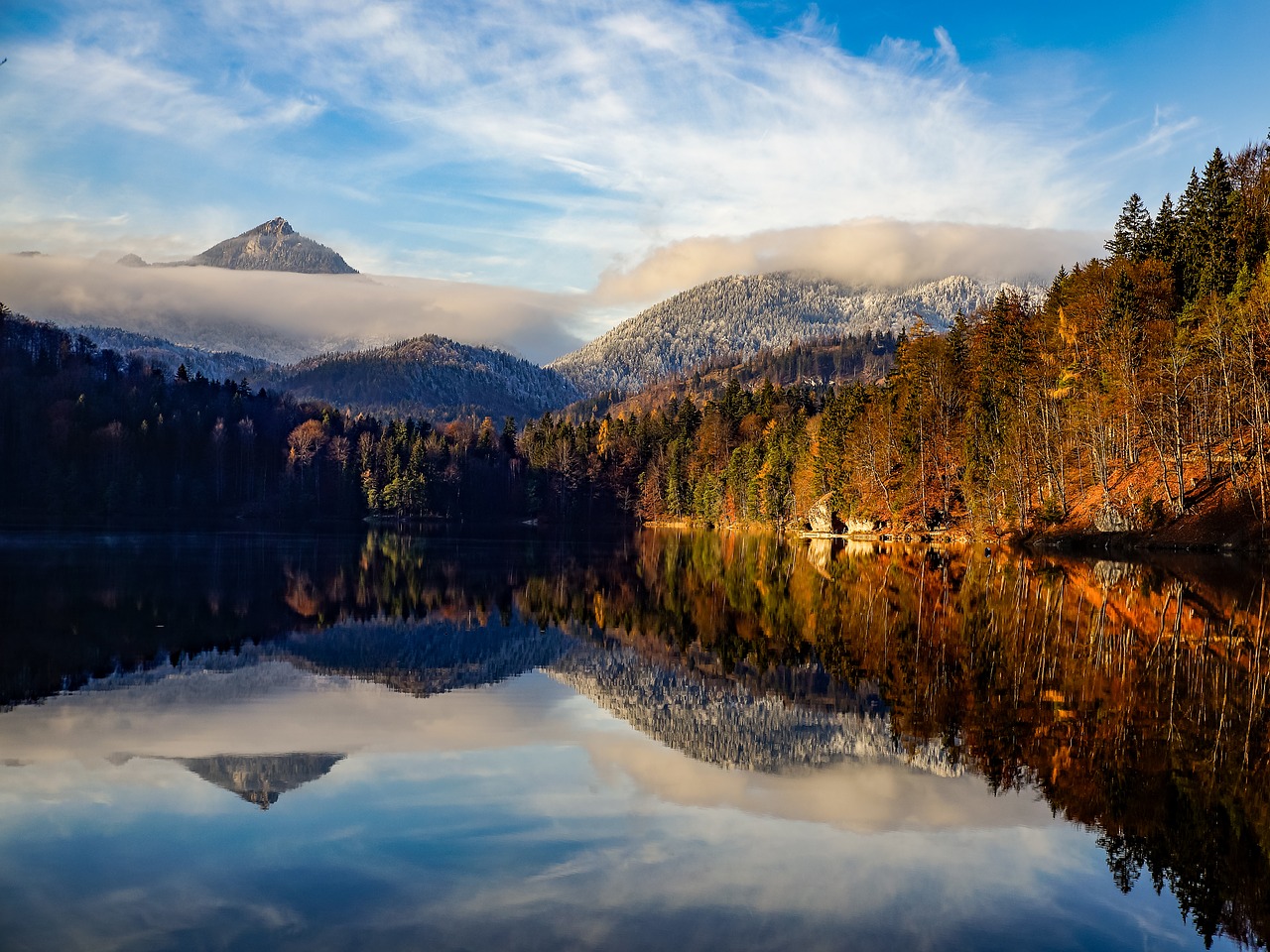 tyrol  the hechtsee  kufstein free photo