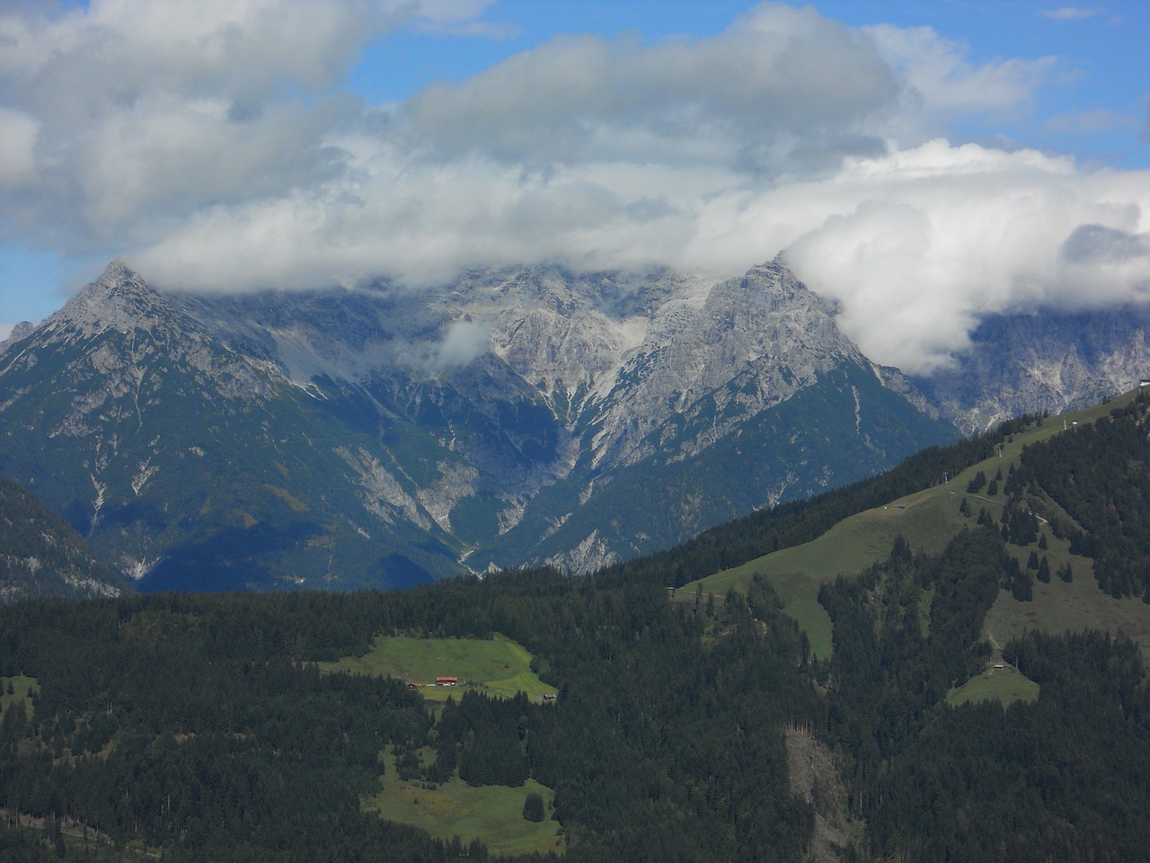 tyrol mountains hiking free photo