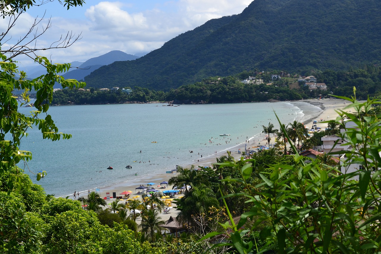 ubatuba beach great free photo