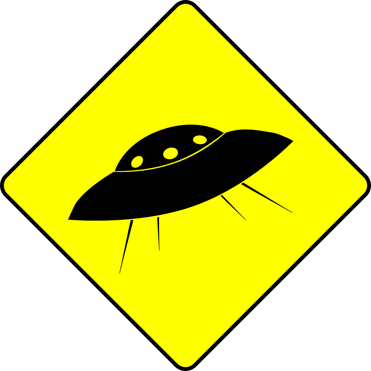 ufo humor flying saucer free photo