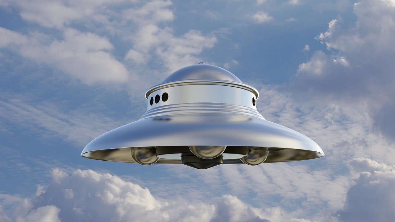 ufo  saucer  spaceship free photo