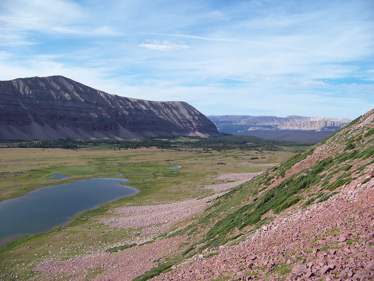 uintas mountains scenery free photo