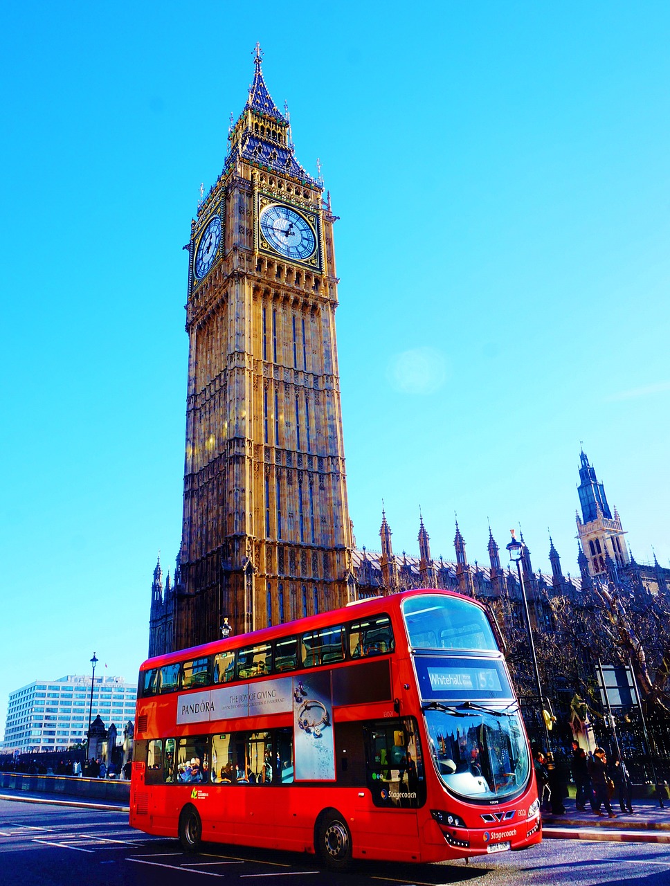 Uk,london,city,big ben,red - free image from needpix.com