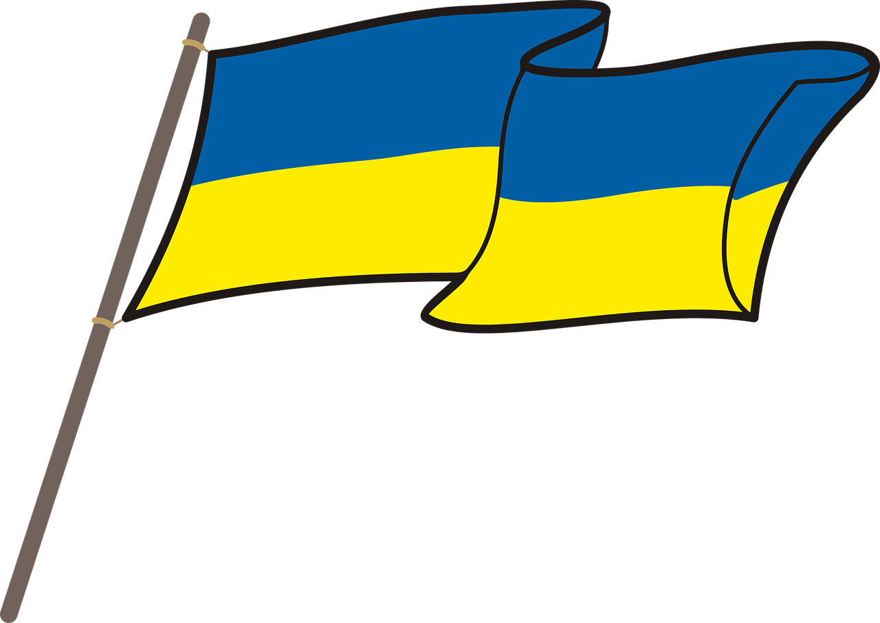 ukraine flag graphics free photo