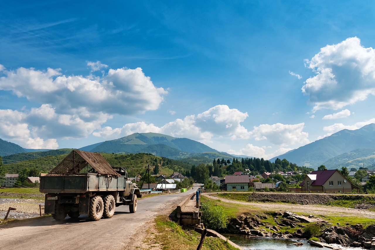 ukraine carpathian mountains transcarpathia free photo