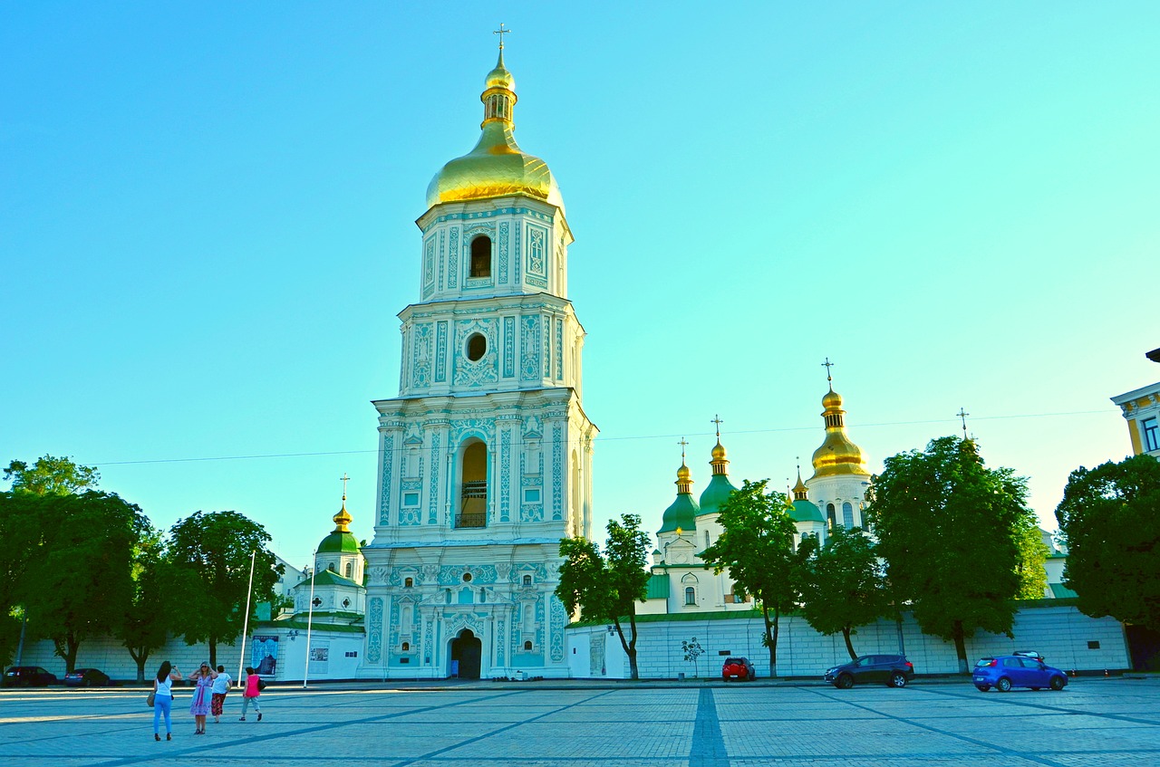 ukraine kiev st sophia cathedral free photo