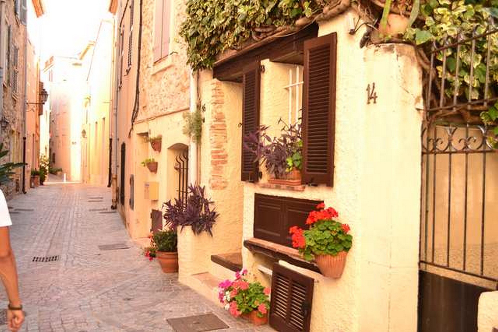 street town antibes free photo