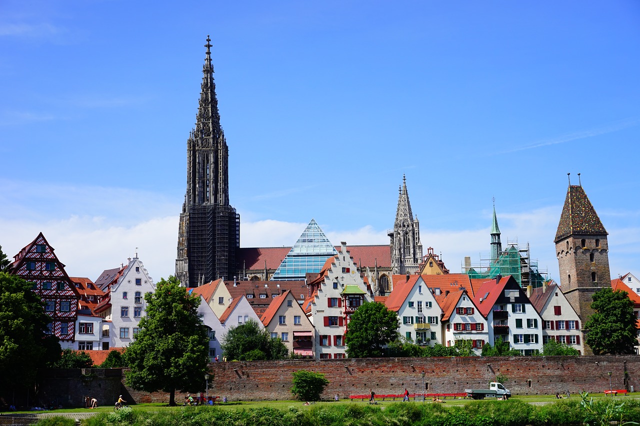 ulm ulm cathedral city wall free photo