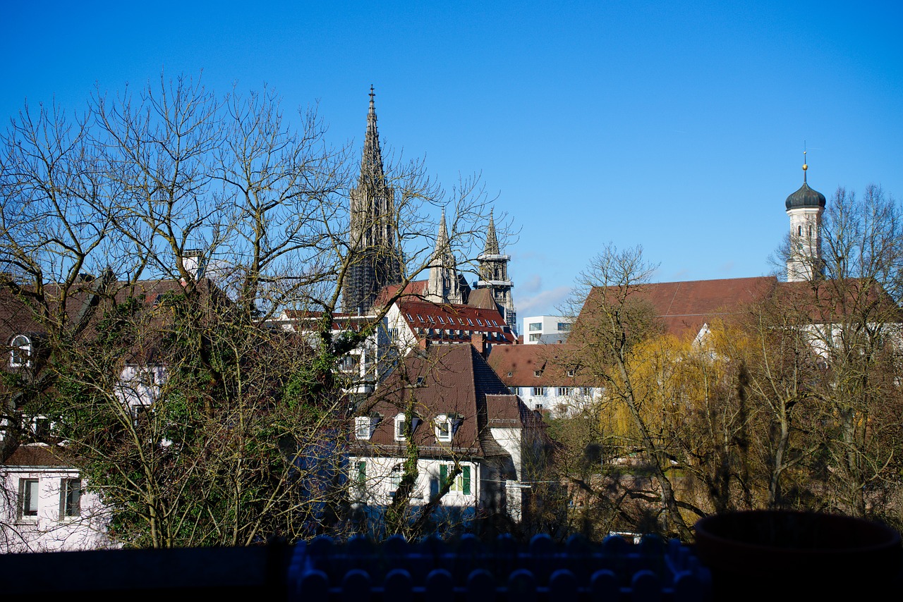 ulm ulm cathedral city view free photo