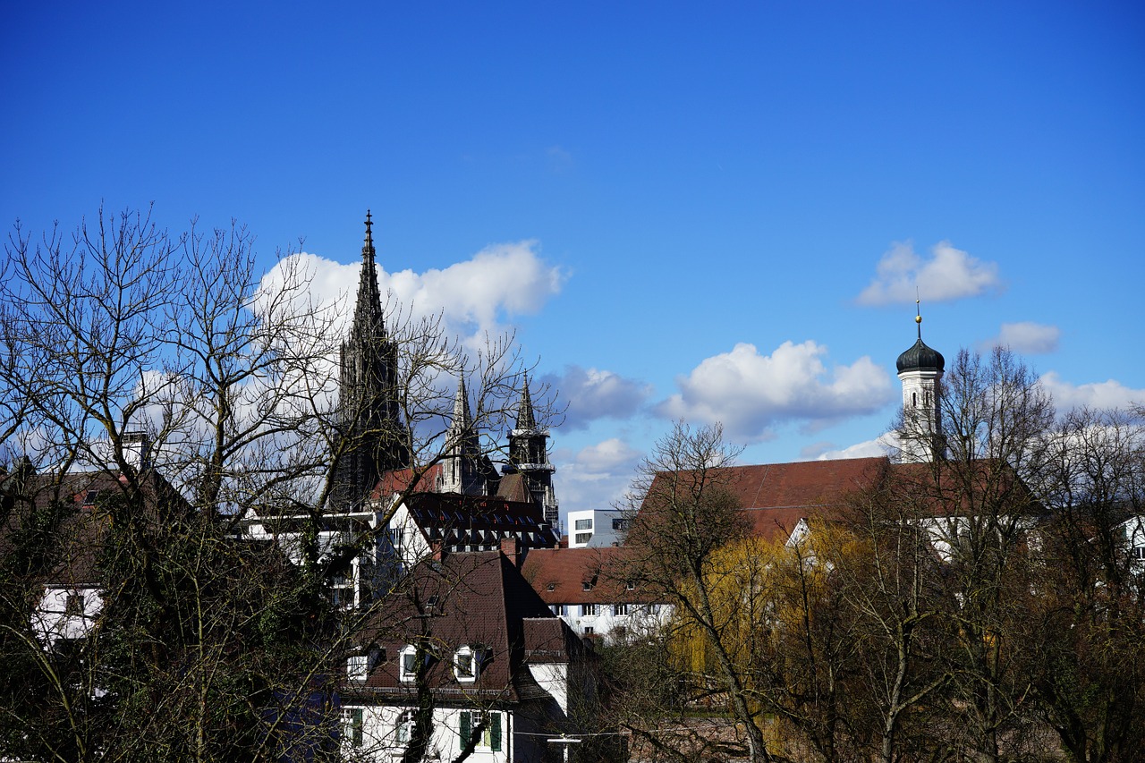 ulm ulm cathedral city view free photo