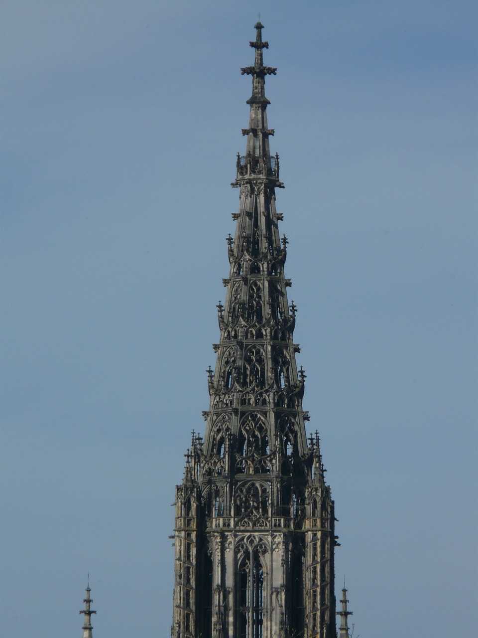 ulm cathedral great steeple free photo