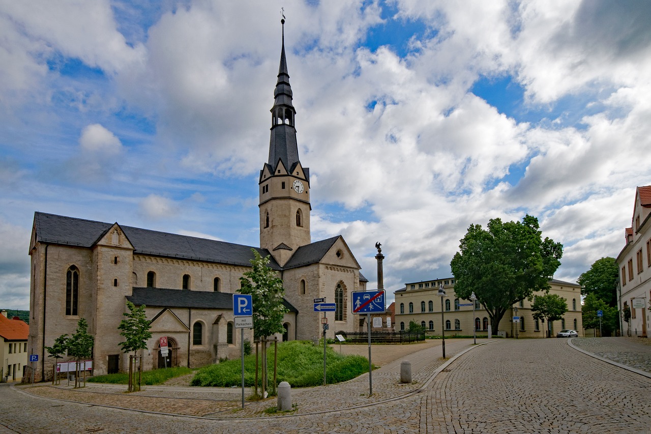 ulrici church sangerhausen saxony-anhalt free photo