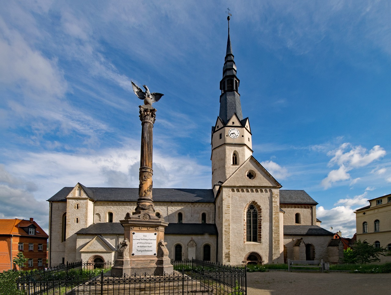 ulrici church sangerhausen saxony-anhalt free photo