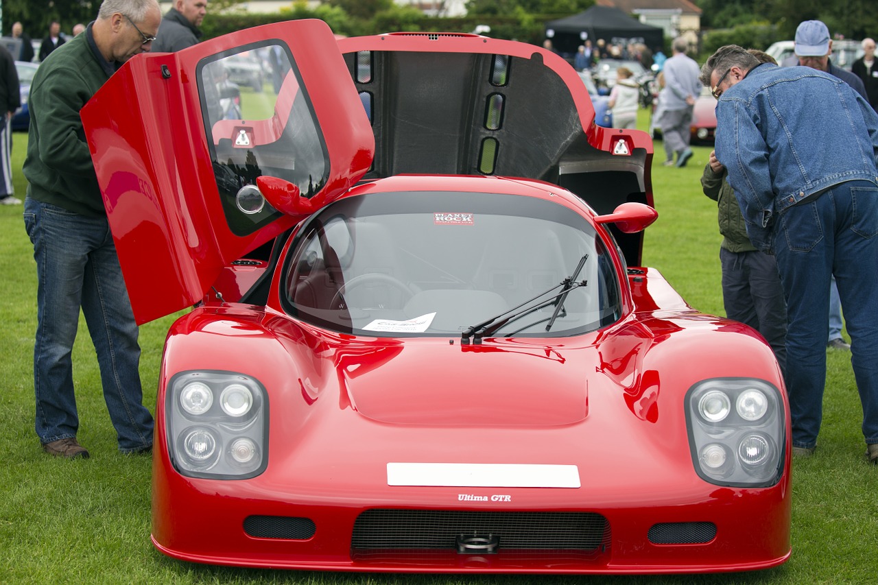 ultima gtr motor car hand built free photo