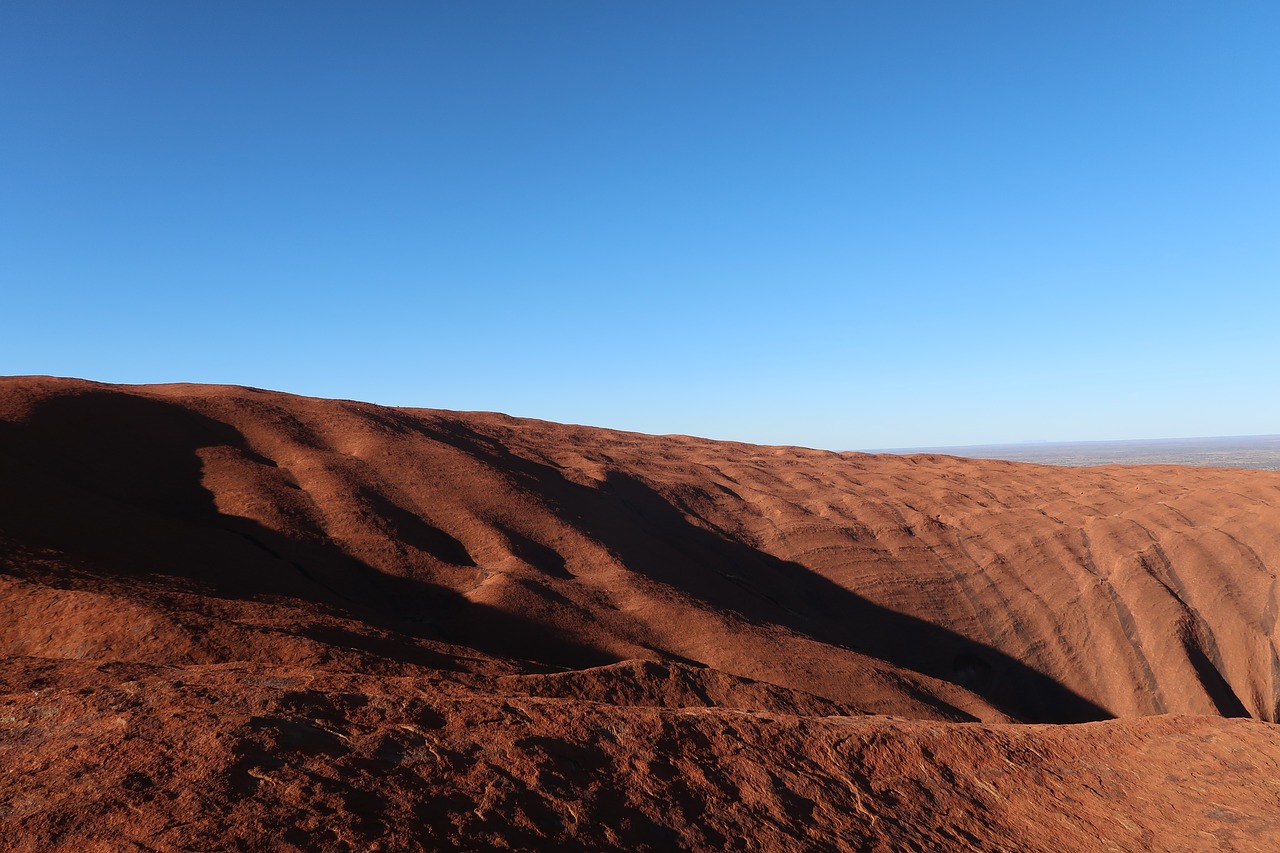 uluru  mountain  rock free photo