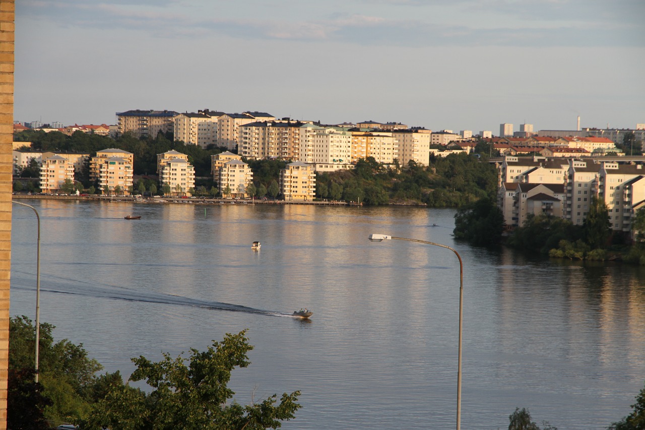 ulvsundasjön stockholm boat free photo