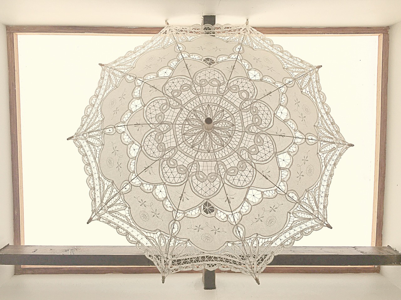 umbrella ceiling iphone free photo