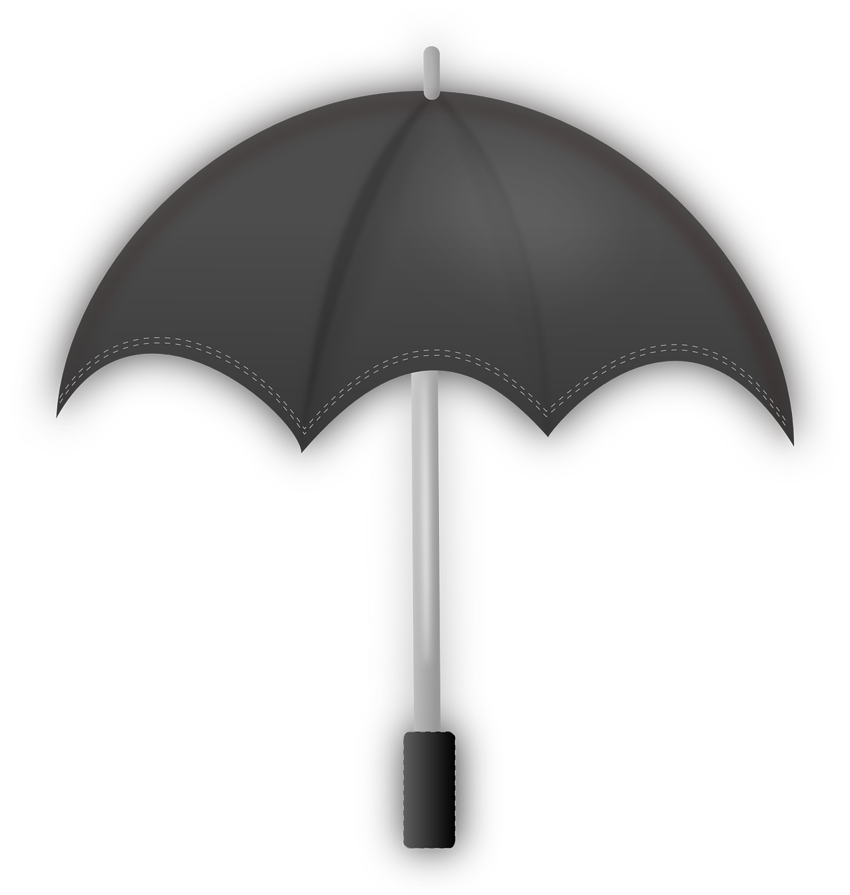umbrella black monsoon free photo