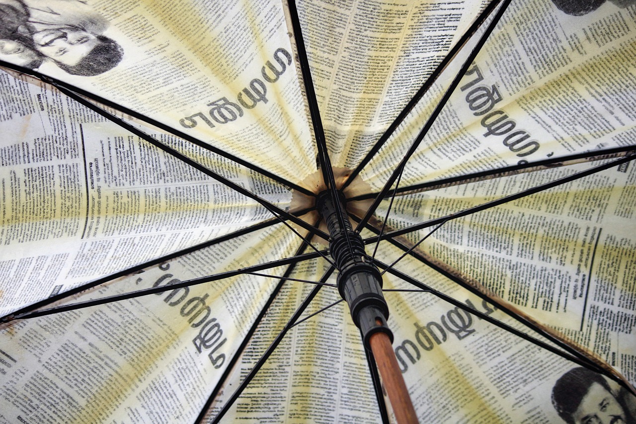 umbrella umbrella inner abstract free photo
