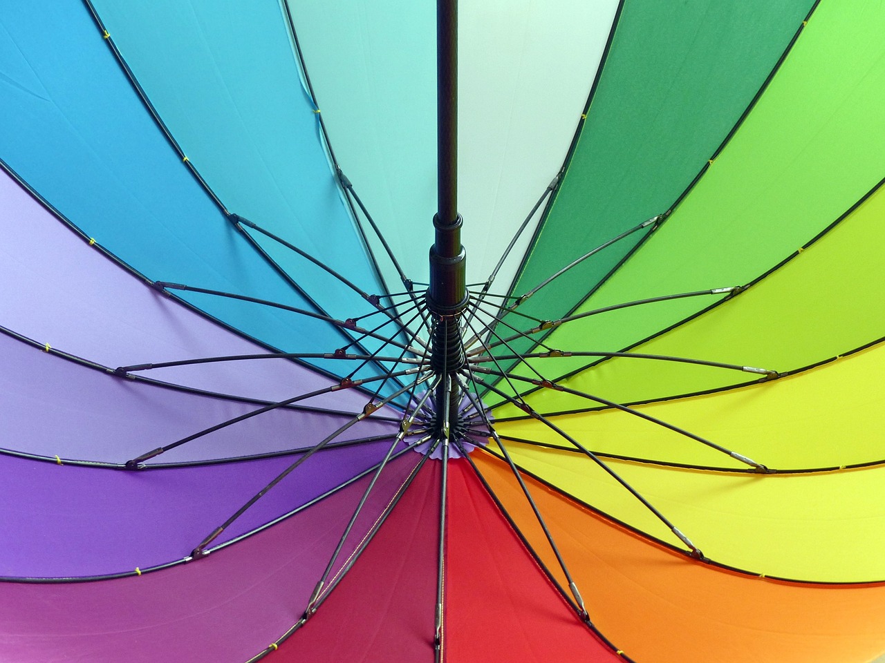 umbrella  colorful  color free photo
