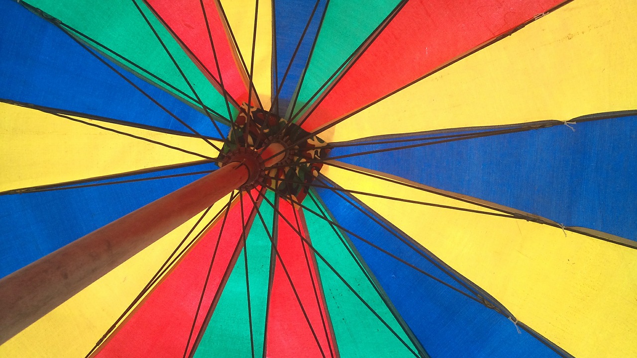 umbrella color colorful free photo