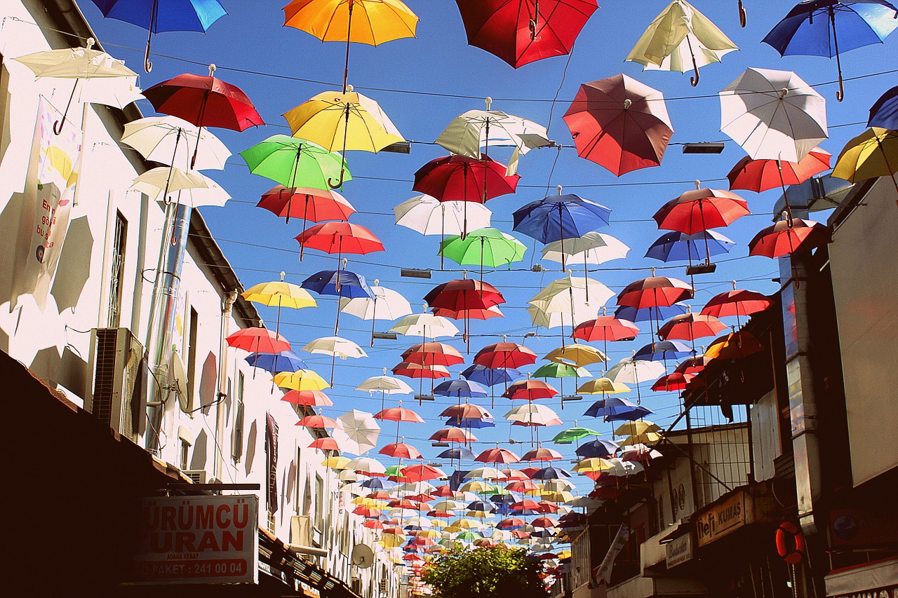 umbrella celebration festival free photo
