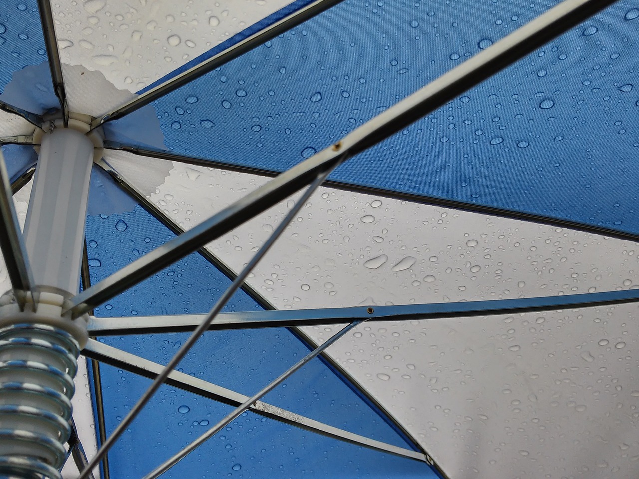 umbrella drop of water spokes free photo