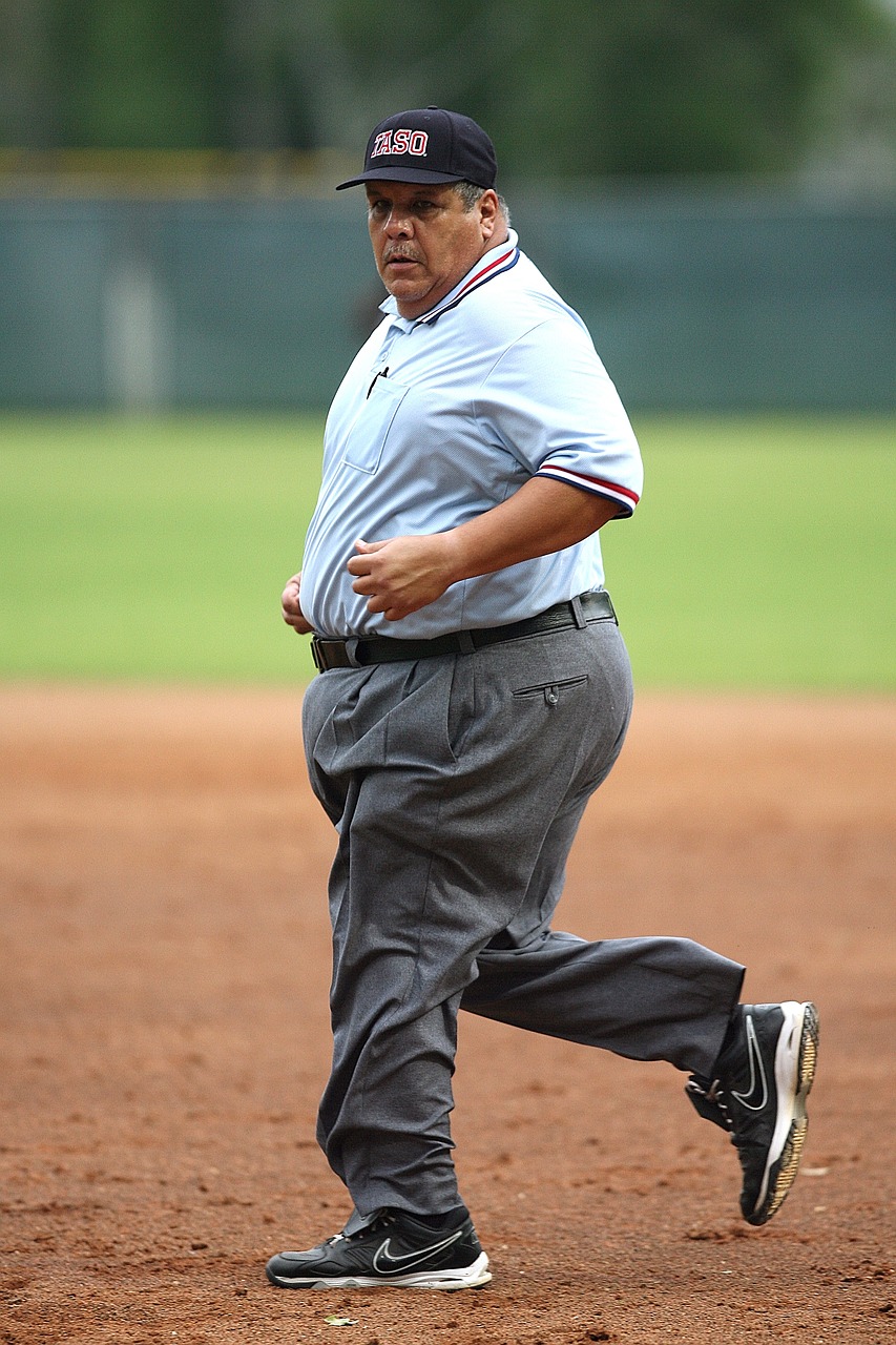 umpire baseball running free photo