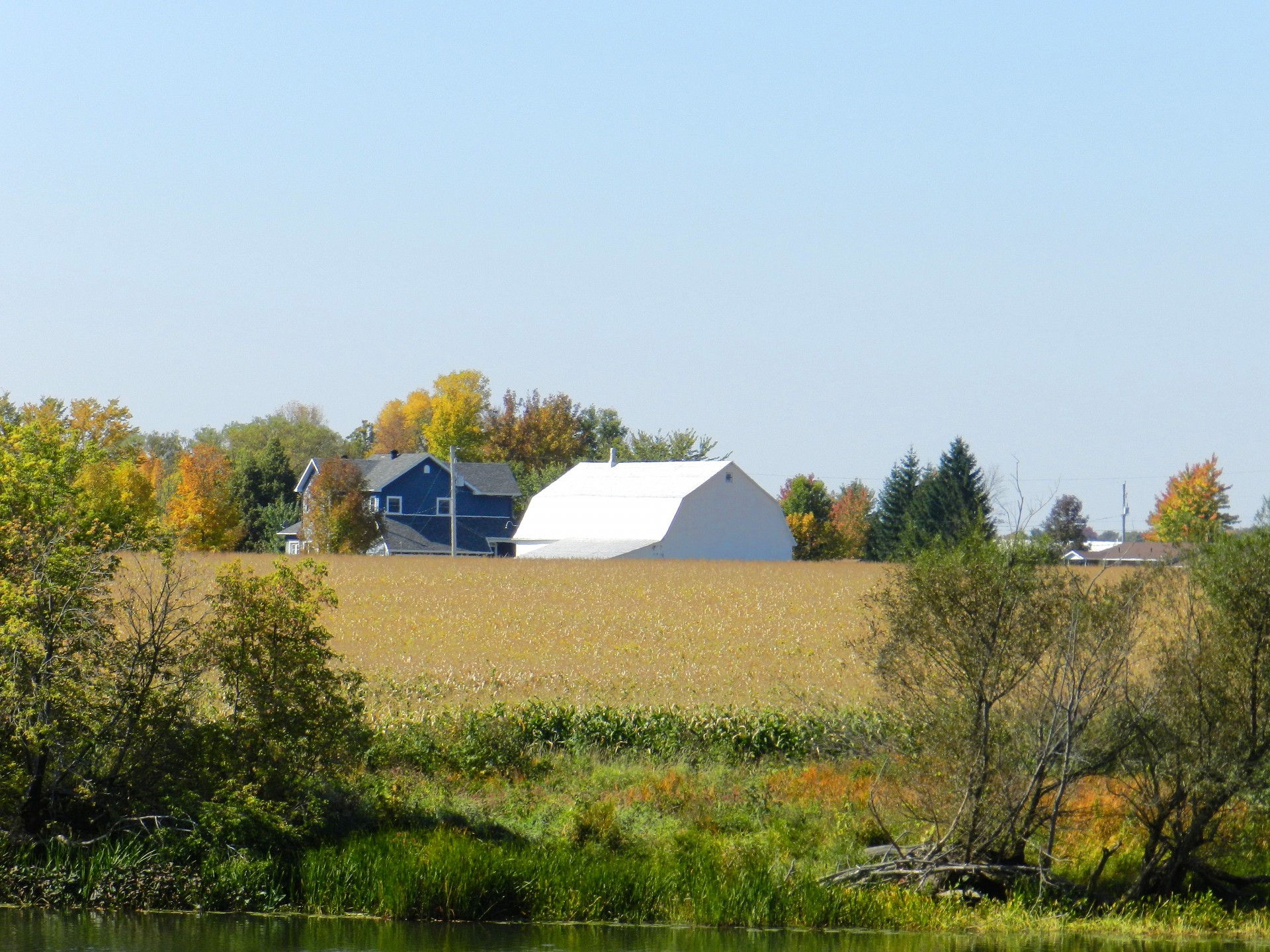 landscape countryside quebec free photo
