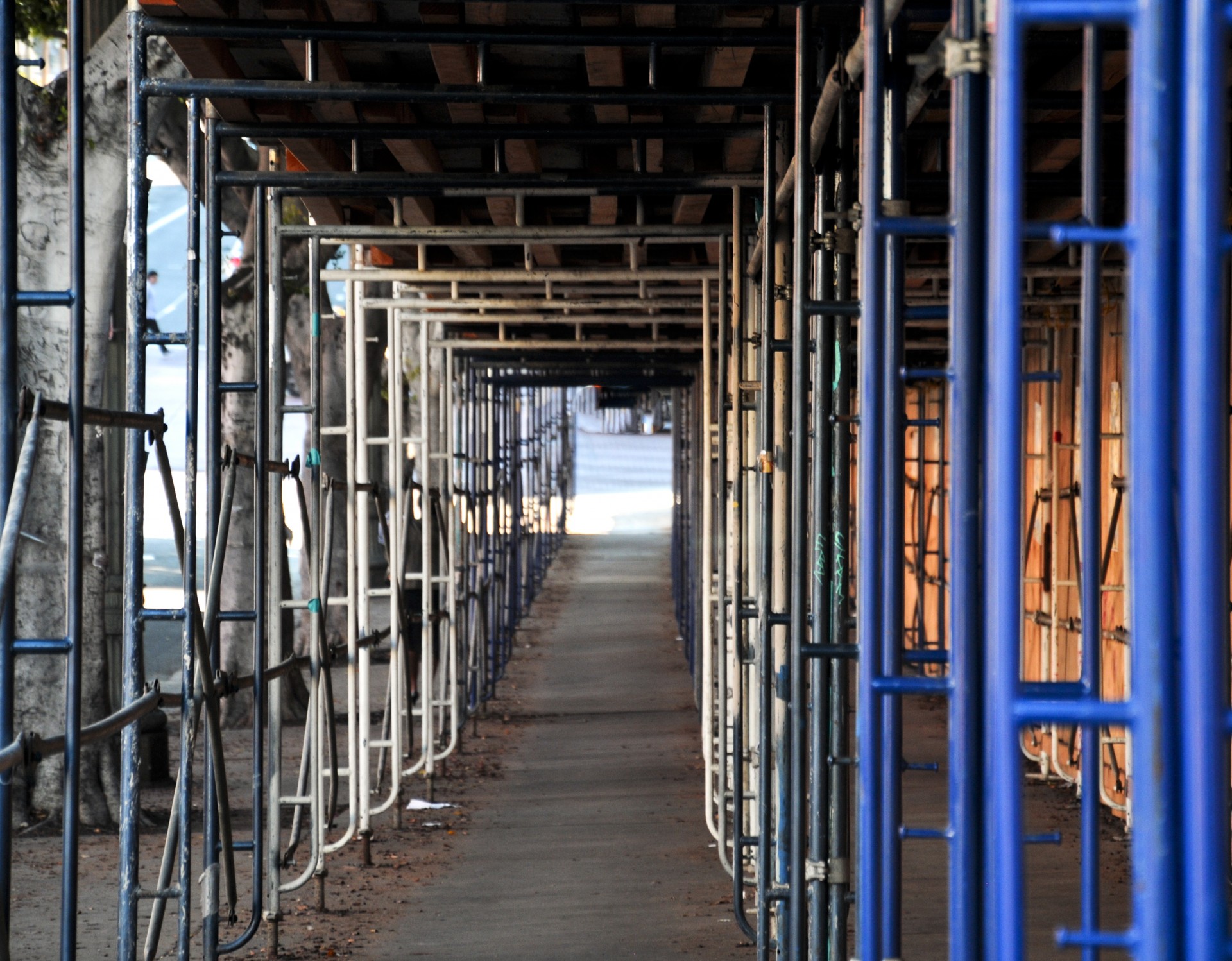 construction walk way path free photo