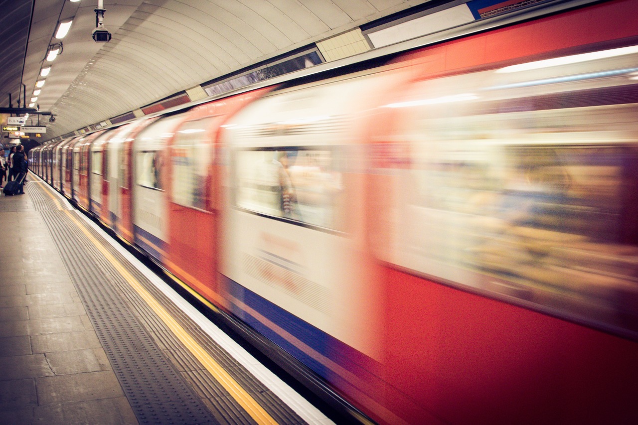 underground train station train free photo