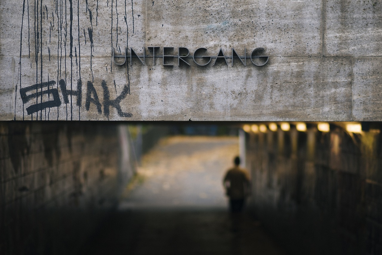 underground tunnel corridor free photo