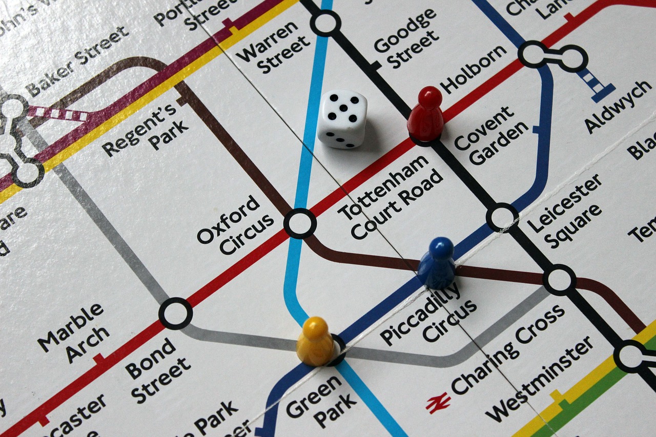 underground tube map stations free photo
