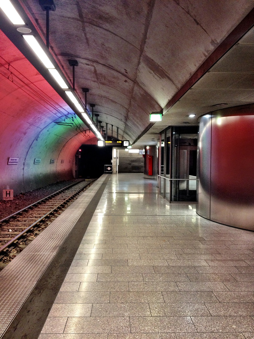 underground subway station free photo
