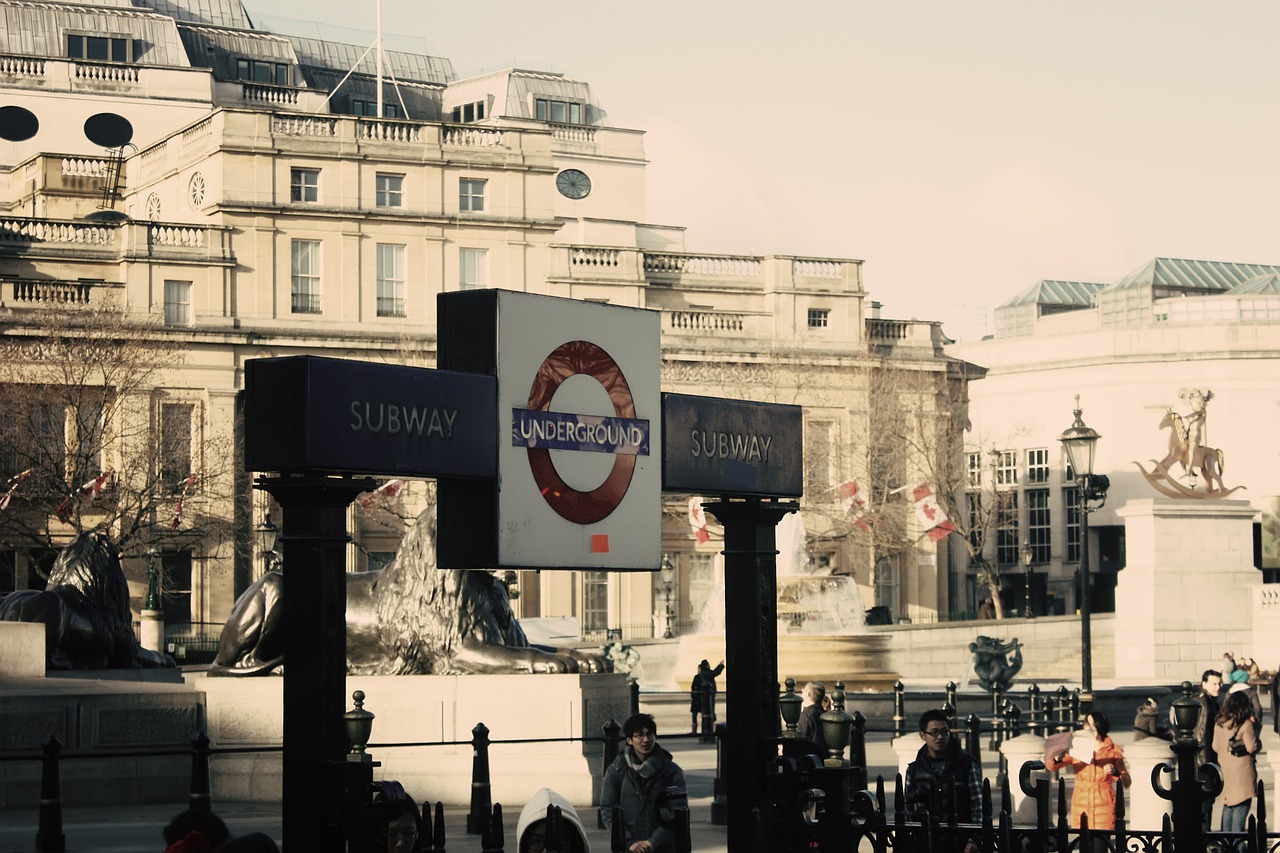 underground subway train free photo