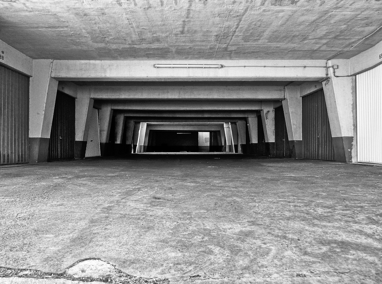 underground car park auto gateway free photo