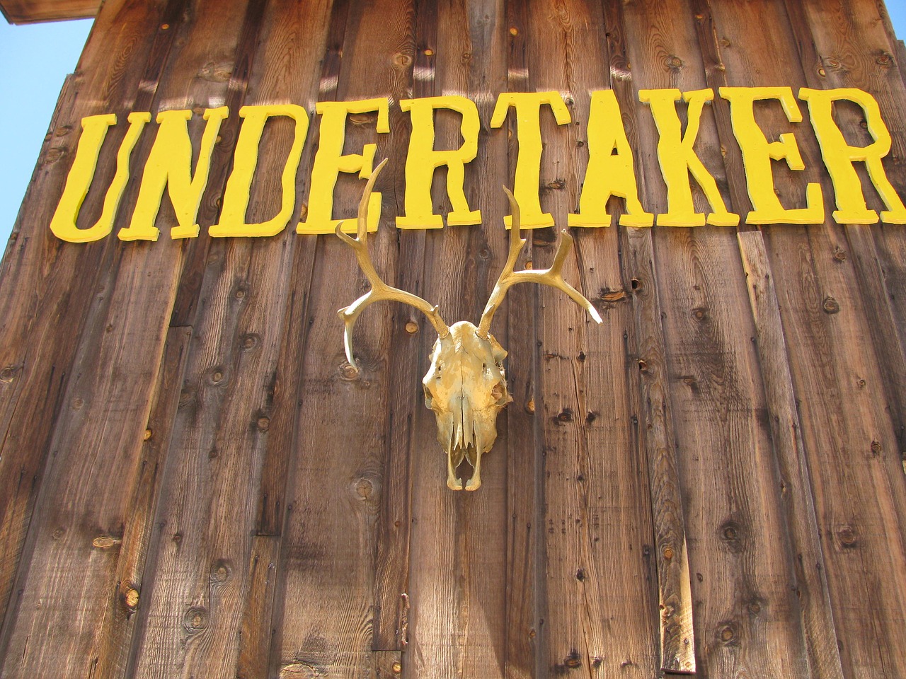 undertaker old west ghost town free photo