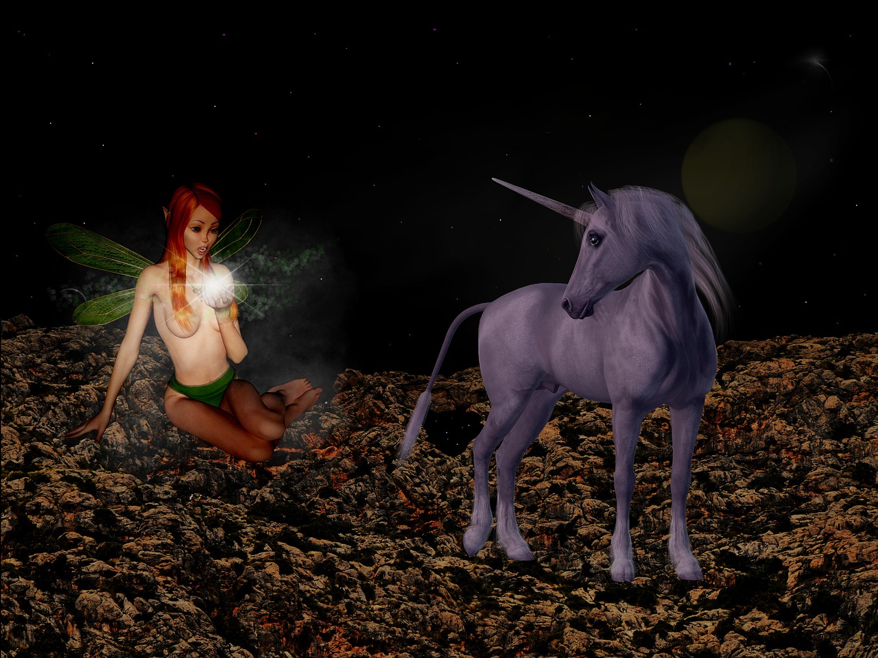 unicorn mythical creatures fantasy free photo