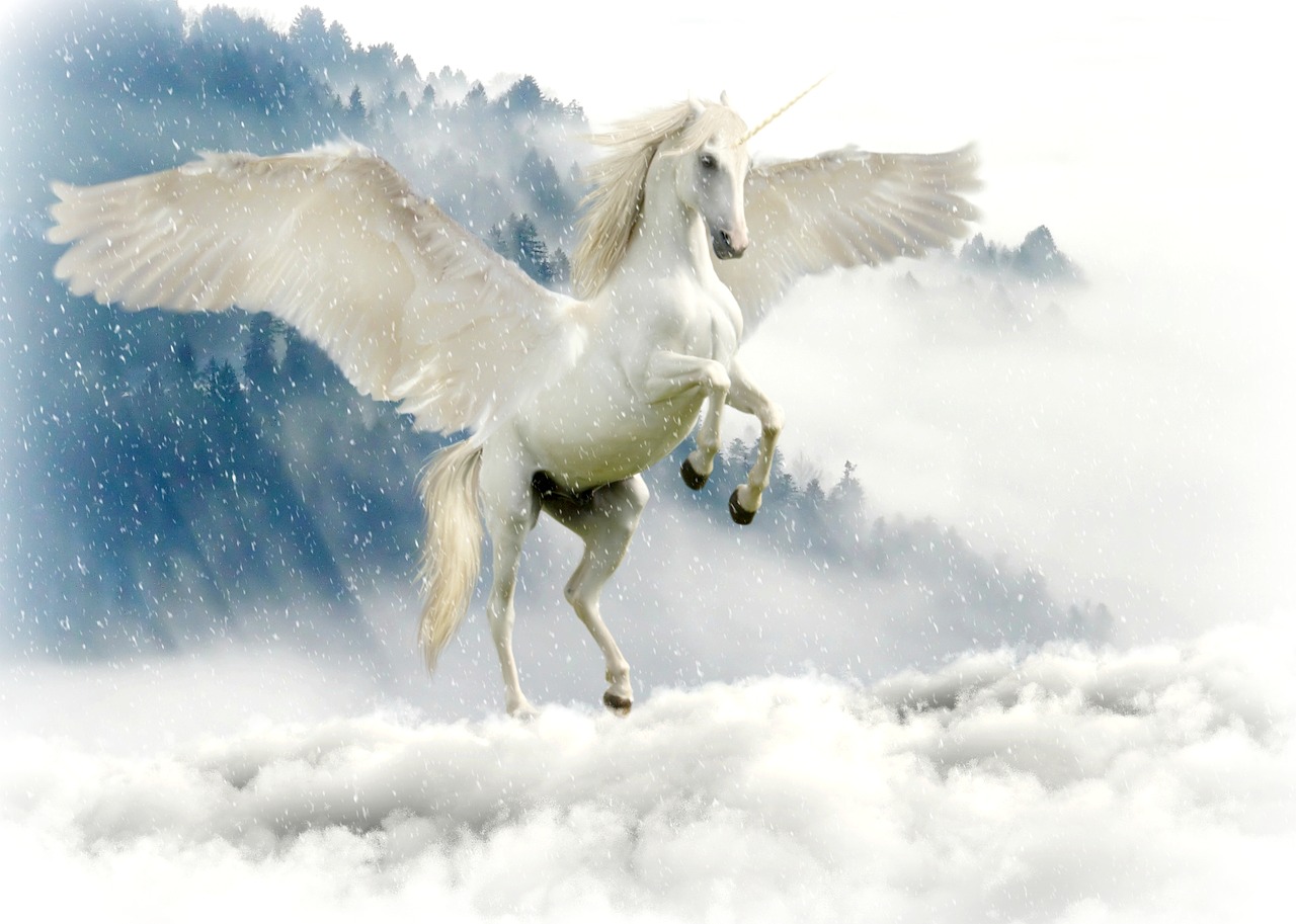 unicorn mythical creatures fairy tales free photo