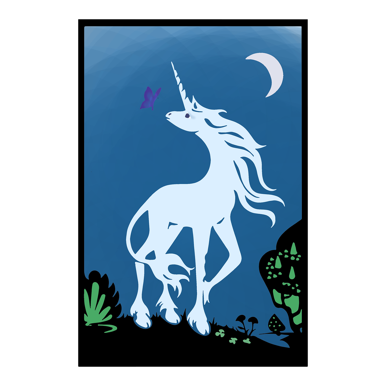 unicorn  tarot card  unicorn tarot free photo