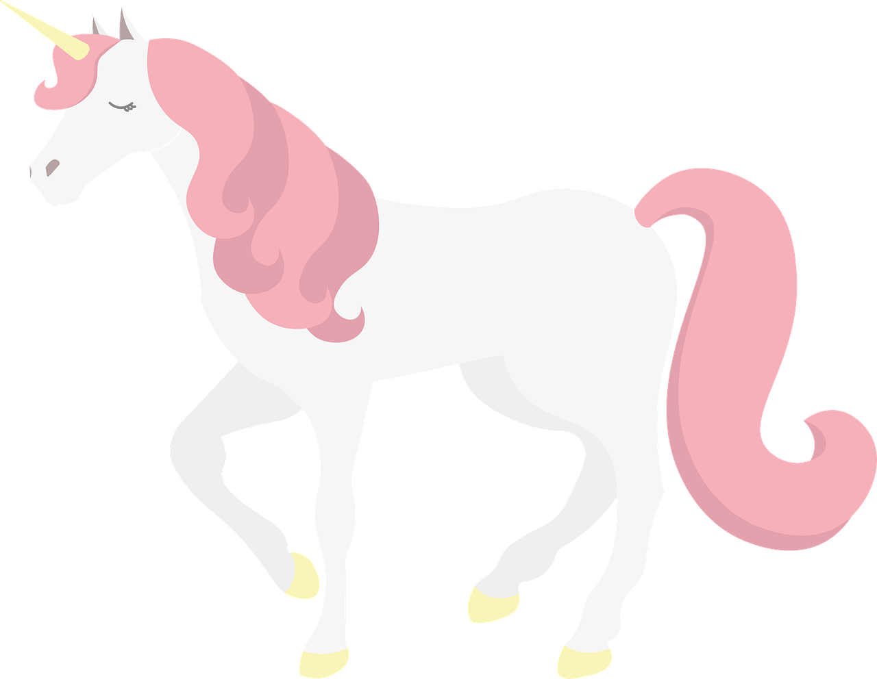 unicorn  magical  pink free photo