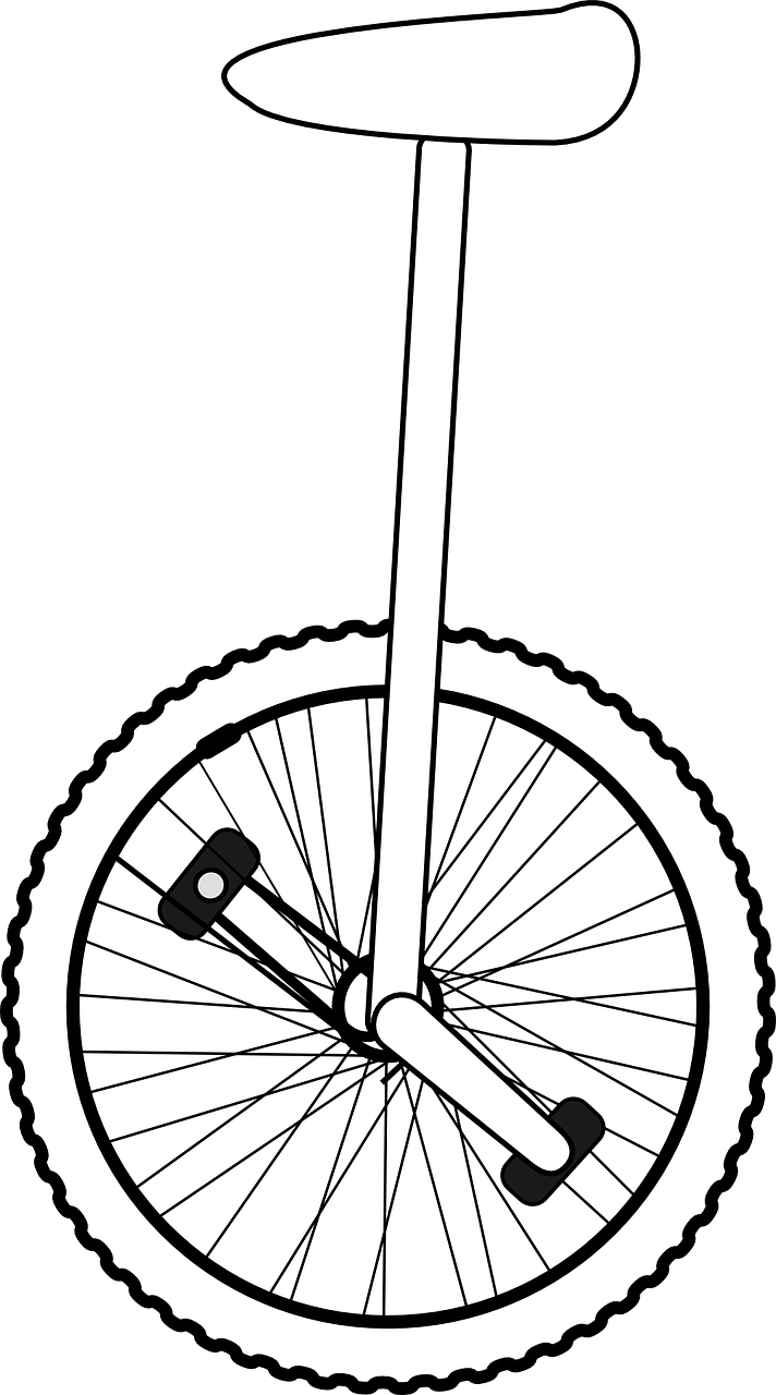 unicycle balance wheel free photo