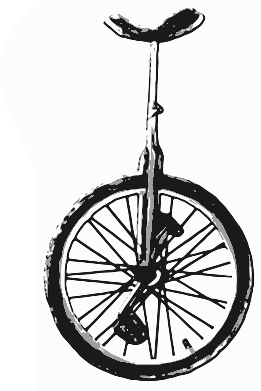 unicycle balance wheel free photo