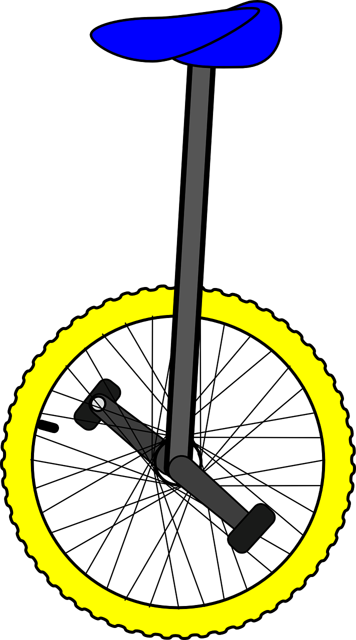unicycle bike wheel free photo