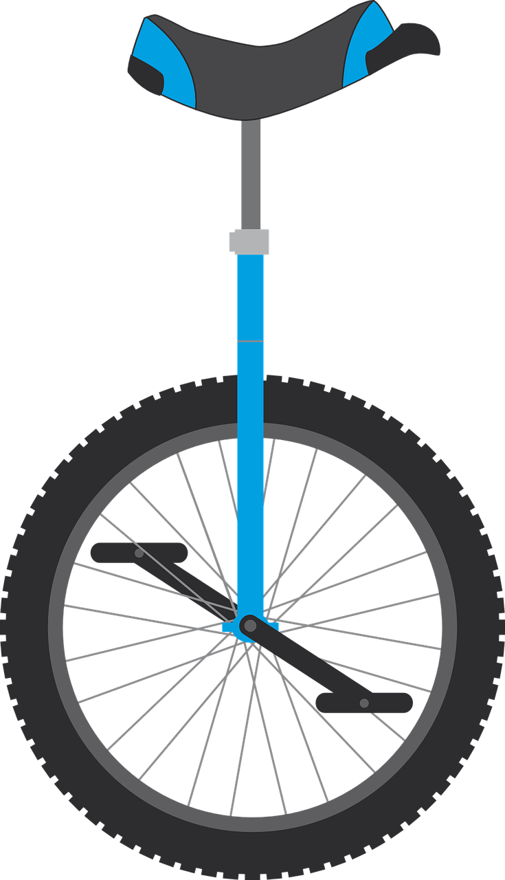 unicycle wheel bike free photo
