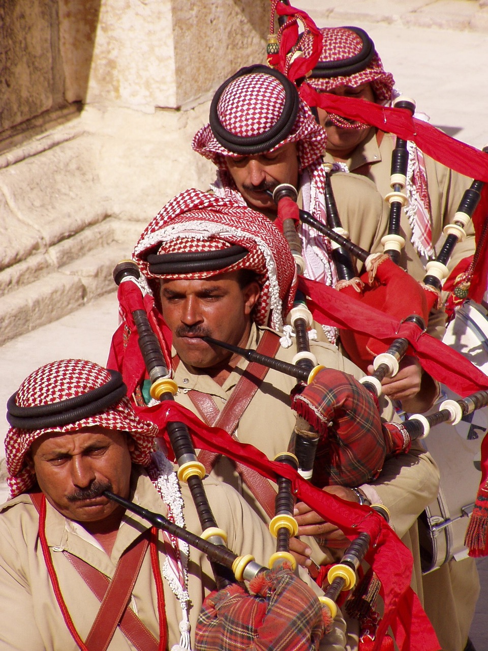 uniform music band arabs free photo