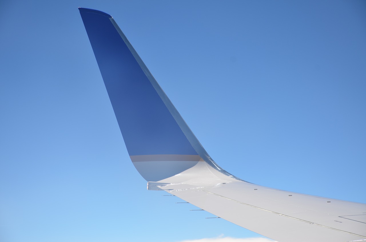 united airlines sky flight free photo